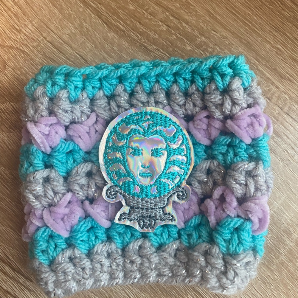 Madame Leota cozy/sleeve